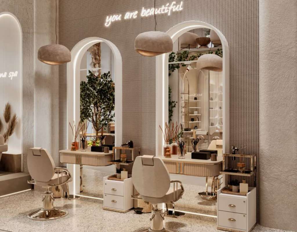 اخذ جواز سالن زیبایی