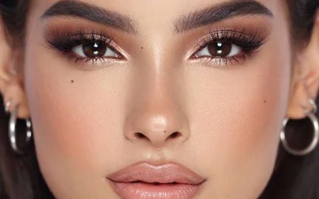 مراحل آرایش چشم درشت