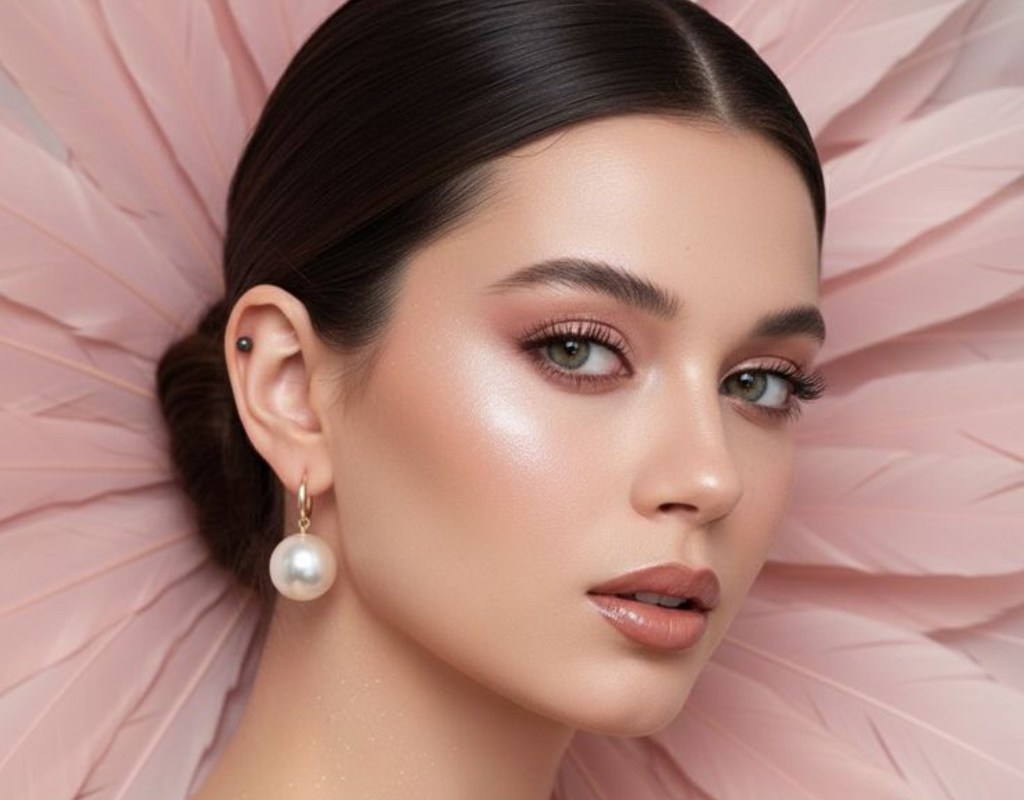 آرایش صورت ساده و زیبا مجلسی