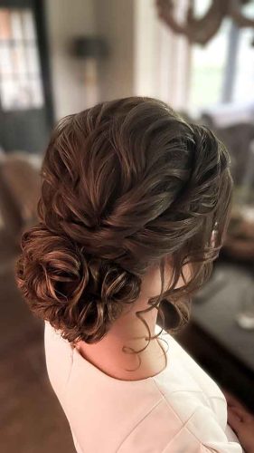 مدل شینیون اروپایی دخترانه