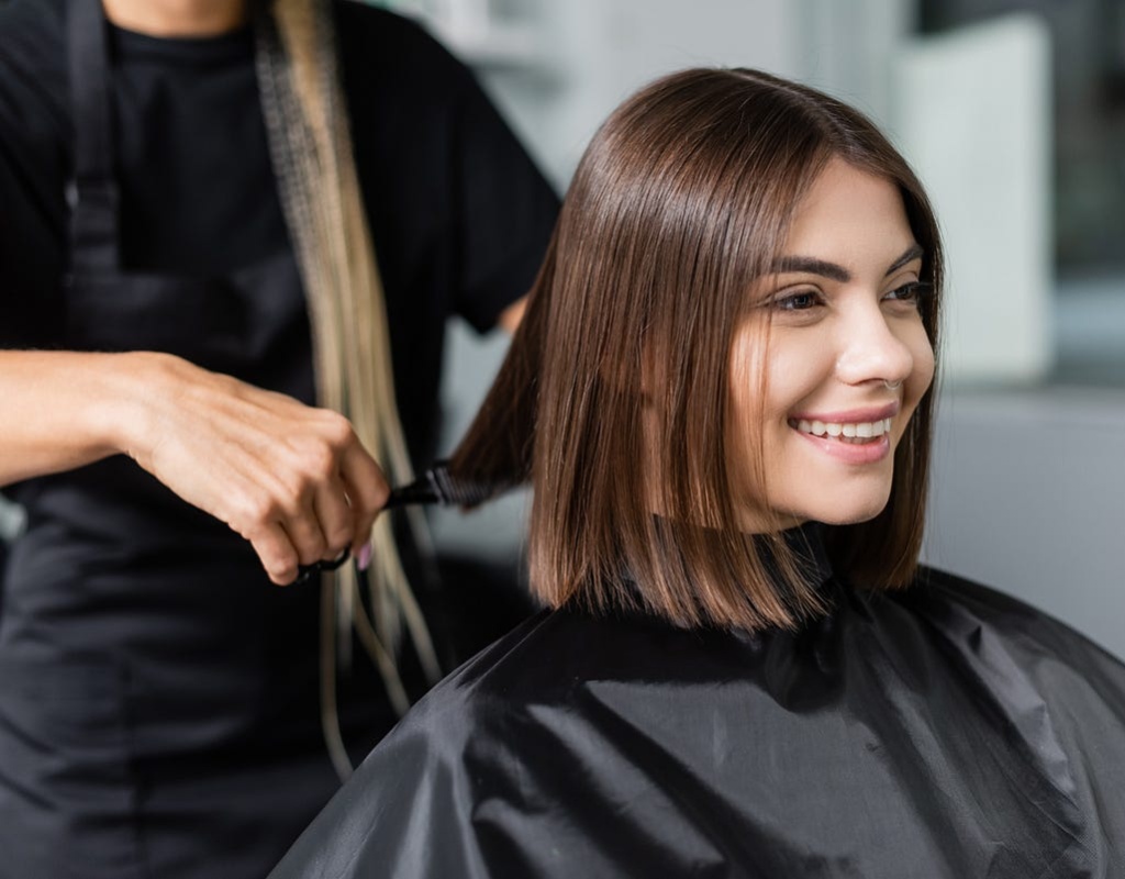 کوتاهی مو تا گردن