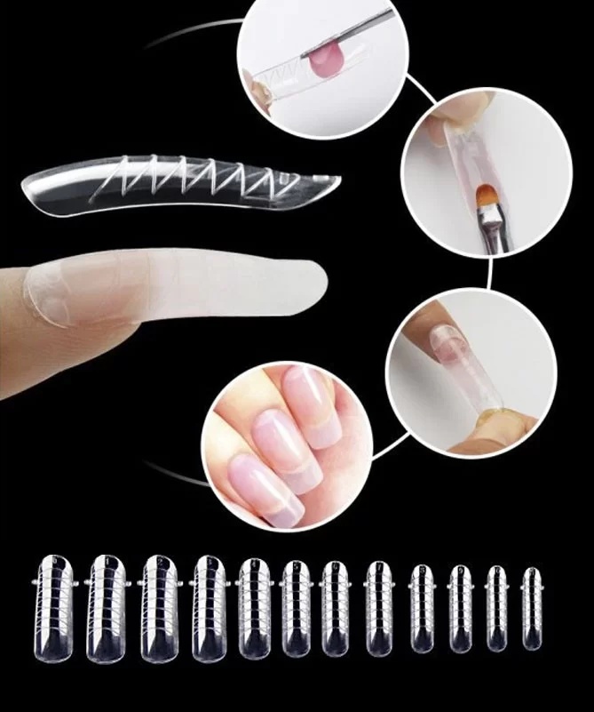 آموزش کاشت ناخن با قالب