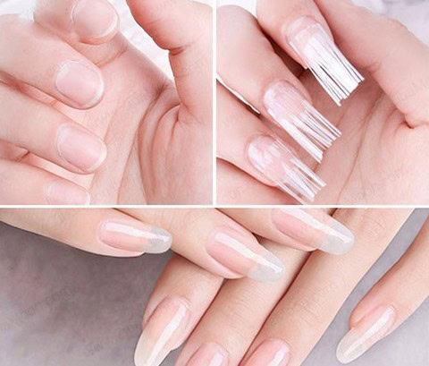 آموزش کاشت ناخن سیلک