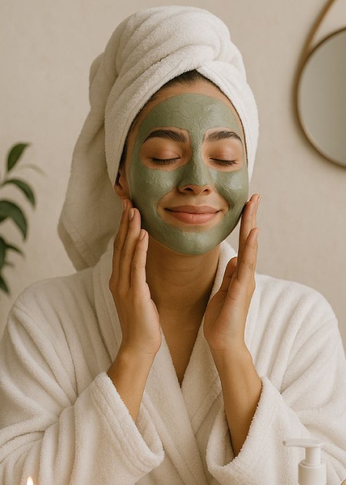 پاکسازی صورت در خانه