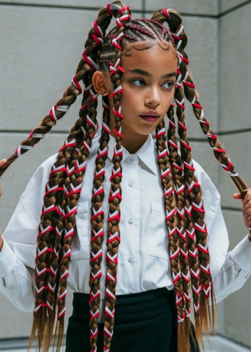 بافت مو با نخ و کاموا