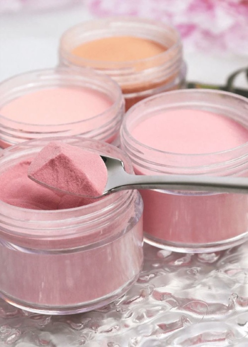 کاشت ناخن با پودر