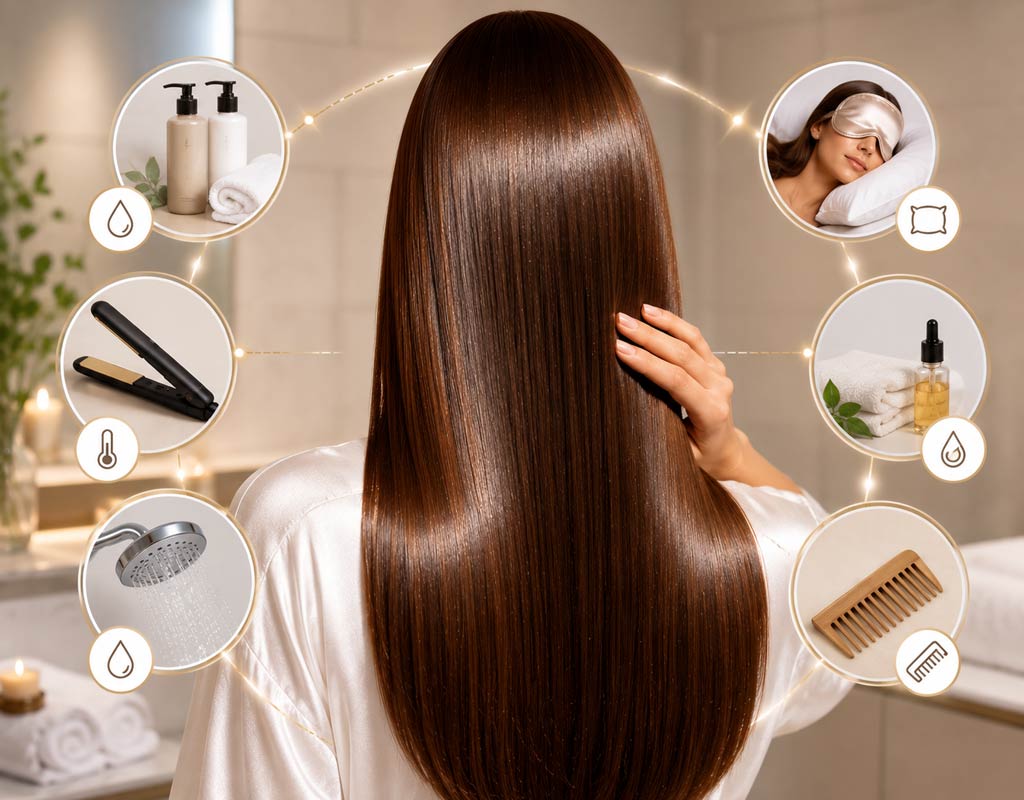 برای موی کراتین شده چه مراقبتی انجام بدم